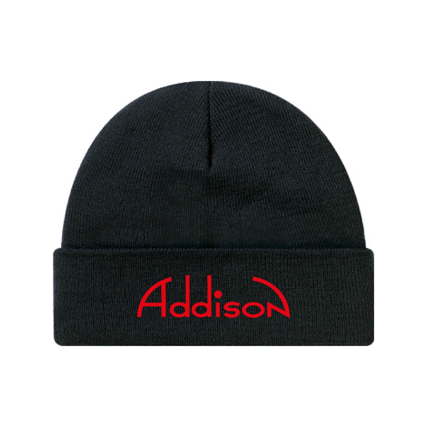 ADDISON TUQUE CLASSIC0530M NOIR LOGO COMPLET