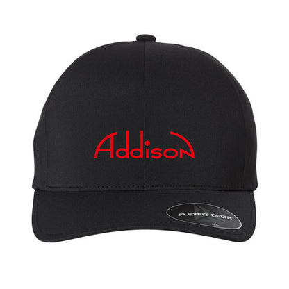 ADDISON CASQUETTE FLEX DELTA180 NOIR LOGO COMPLET