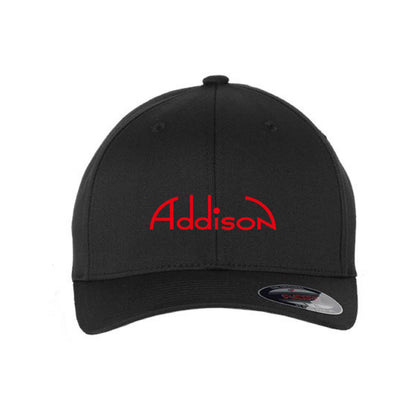 ADDISON CASQUETTE FLEXFIT6277 NOIR LOGO COMPLET