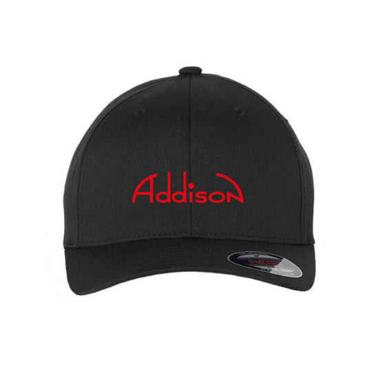 ADDISON CASQUETTE FLEXFIT6277 NOIR LOGO COMPLET