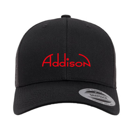 ADDISON CASQUETTE YP6606 NOIR LOGO COMPLET