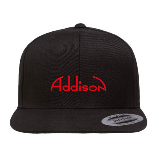 ADDISON CASQUETTE YP6089M NOIR LOGO COMPLET