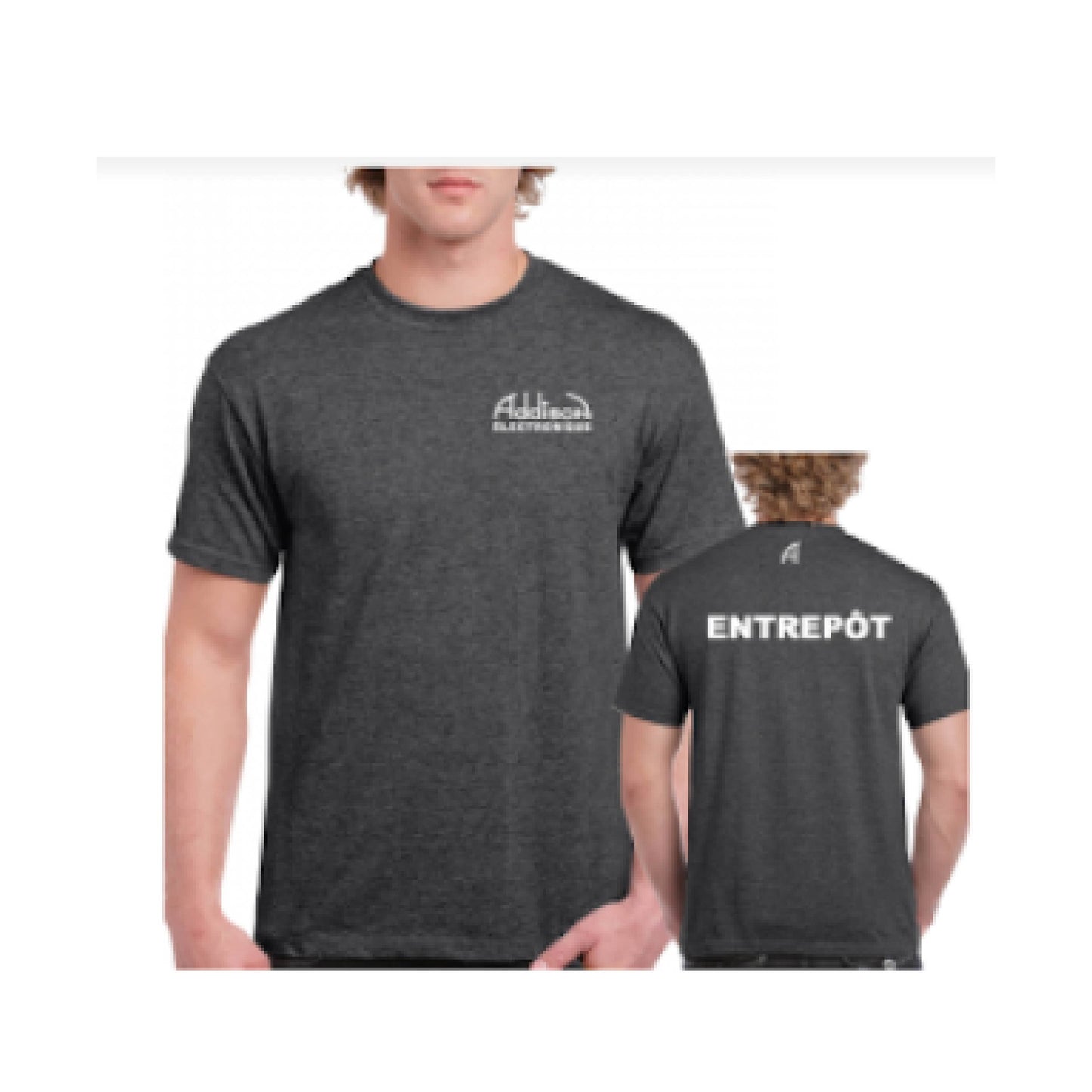 ADDISON TSHIRT ENTREPOT GILDAN 5000 graphite