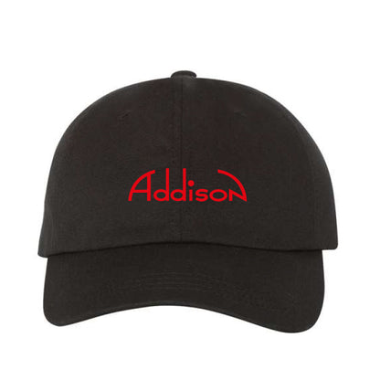 ADDISON CASQUETTE YP6245CM NOIR LOGO COMPLET