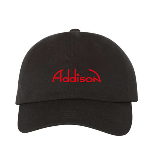 ADDISON CASQUETTE YP6245CM NOIR LOGO COMPLET