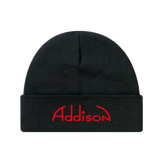 ADDISON TUQUE CLASSIC0530M NOIR LOGO COMPLET