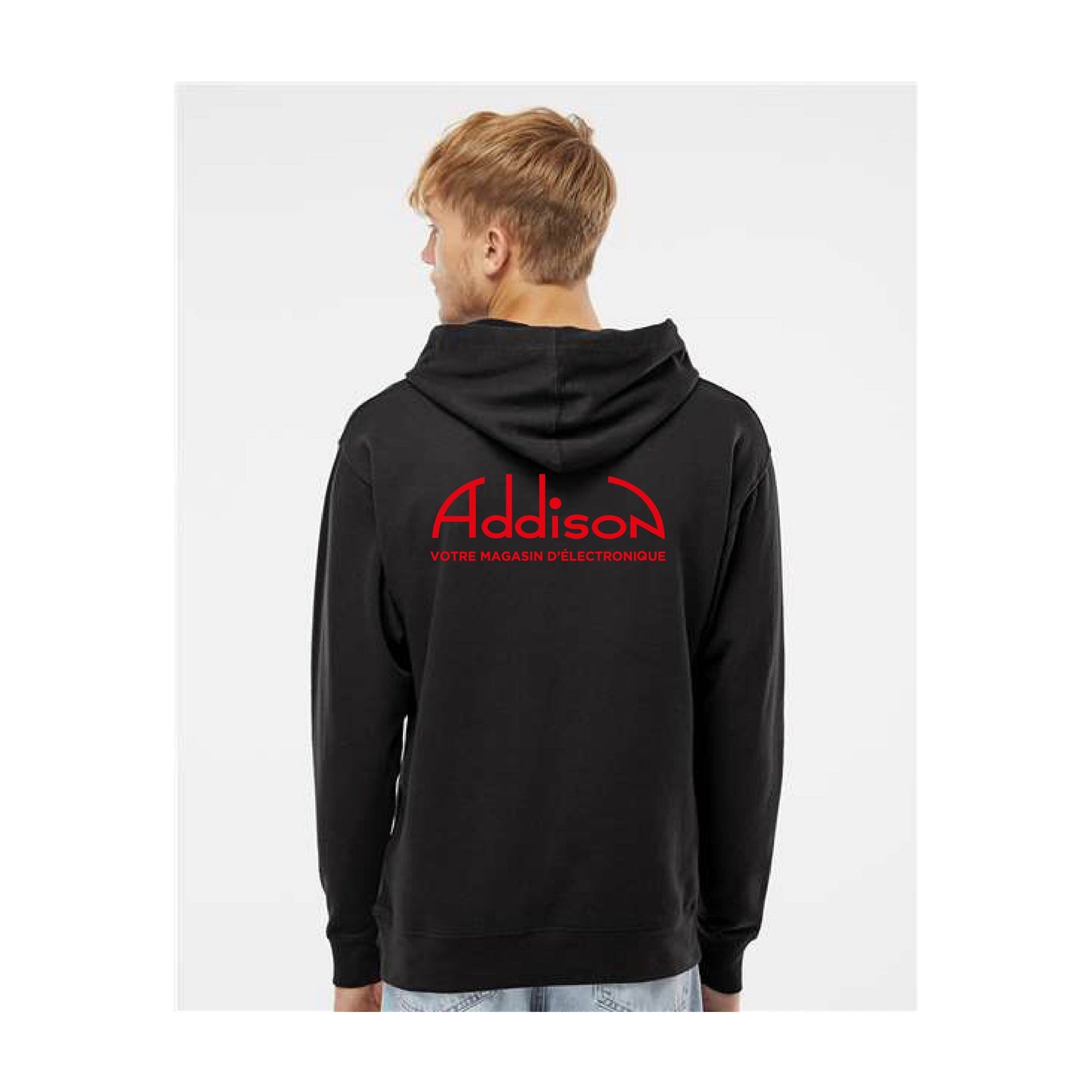 ADDISON Hoodie ATC-2500 NOIR LOGO A