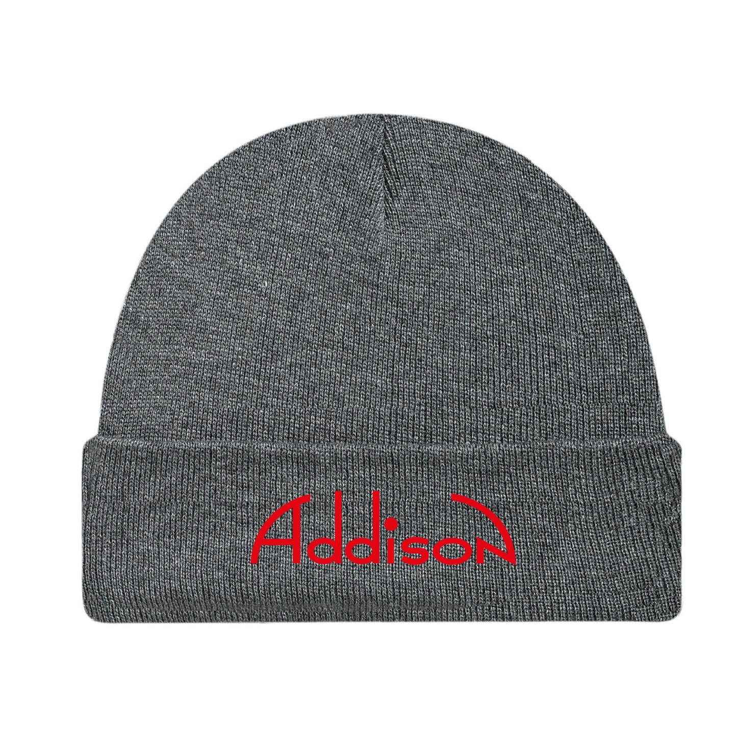 ADDISON TUQUE CLASSIC0530M GRISE LOGO COMPLET